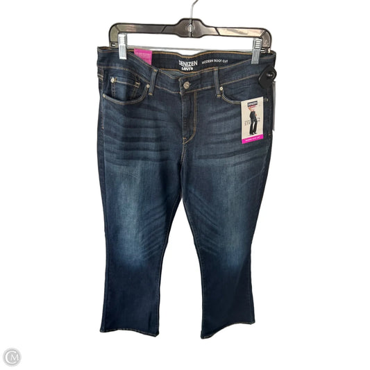 Jeans Boot Cut By Denizen By Levis In Blue Denim, Size: 14