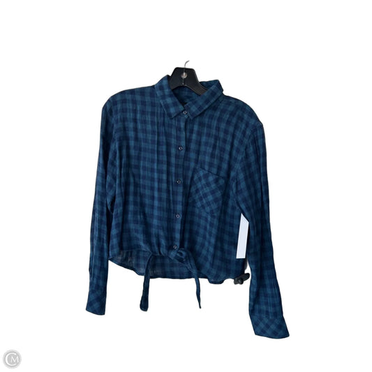 Top Long Sleeve By Rails In Blue, Size: S
