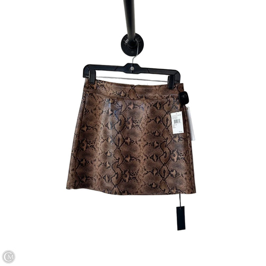 Skirt Mini & Short By Blanknyc In Brown, Size: 2
