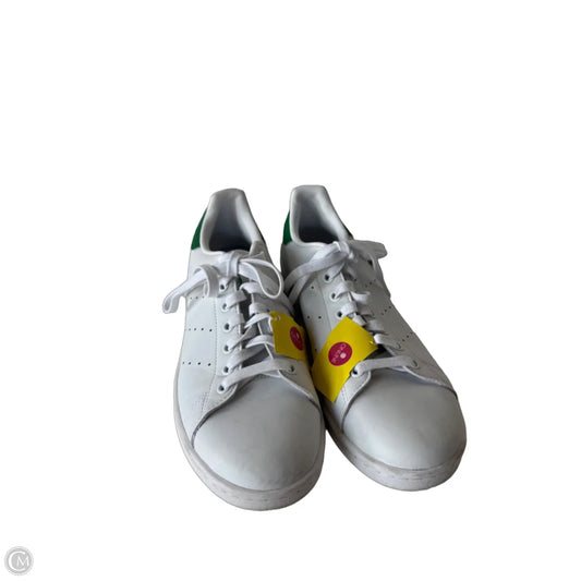 Shoes Sneakers By Adidas In Green & White, Size: 9