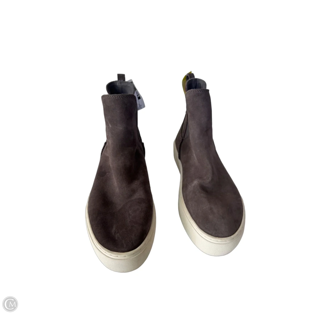 Boots Designer By Ugg In Grey, Size: 9