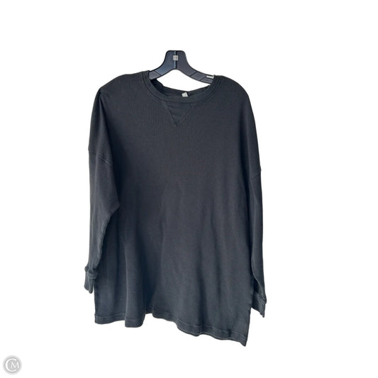 Top Long Sleeve By Free People In Grey, Size: L