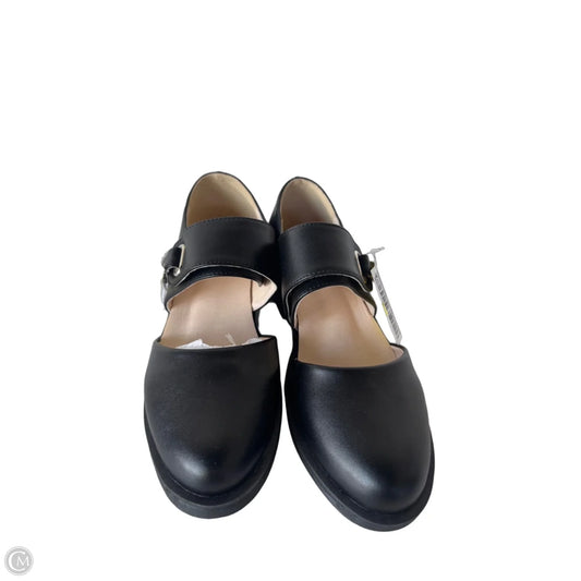 Shoes Flats By Clothes Mentor In Black, Size: 8.5