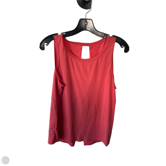 Athletic Tank Top By Marika In Coral, Size: M
