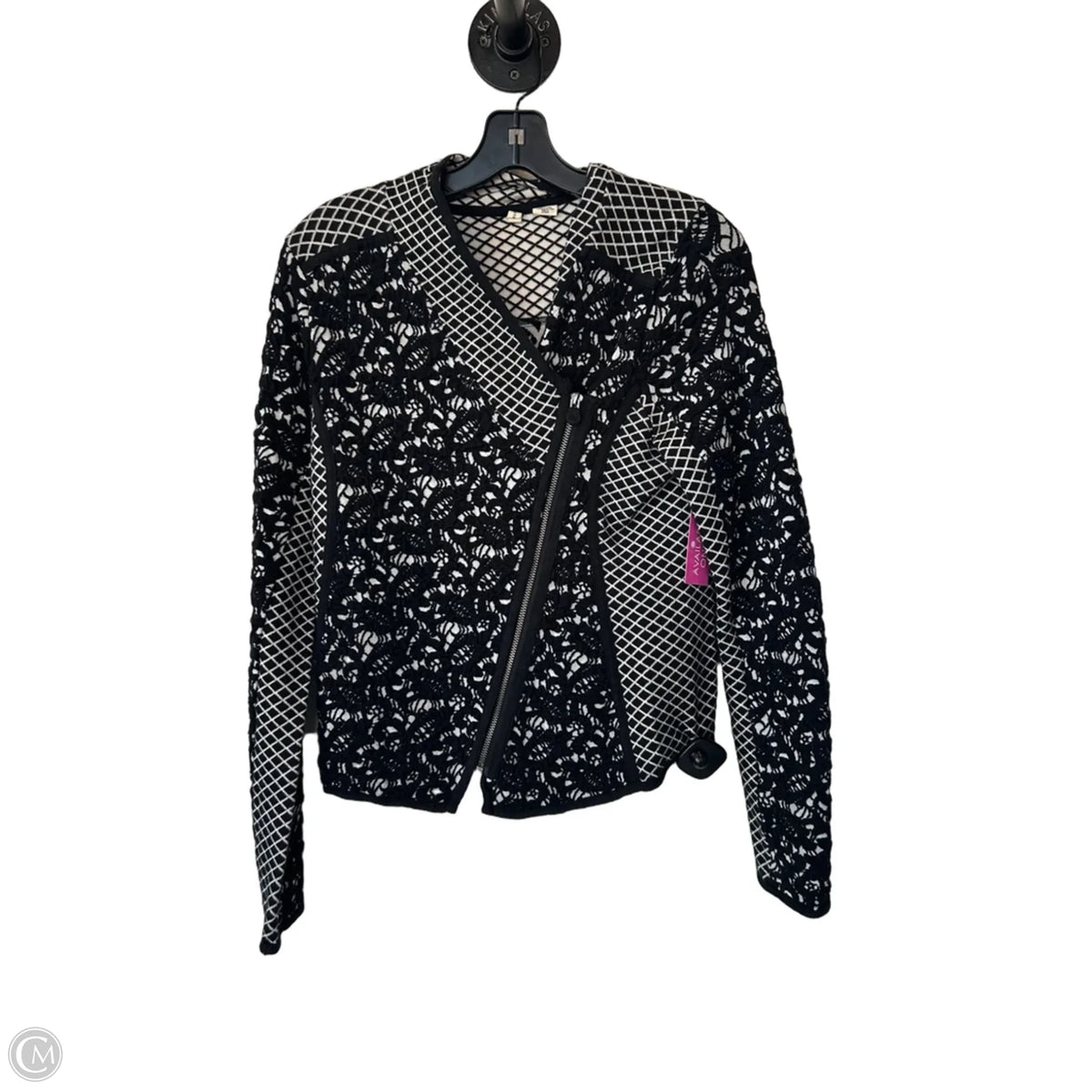 Blazer By Moth In Black & Cream, Size: M