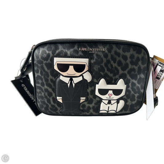 Crossbody Designer By Karl Lagerfeld, Size: Medium