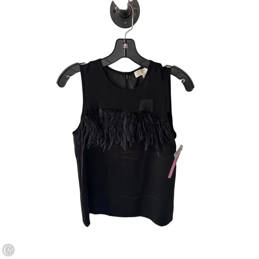 Blouse Sleeveless By Michael By Michael Kors In Black, Size: S