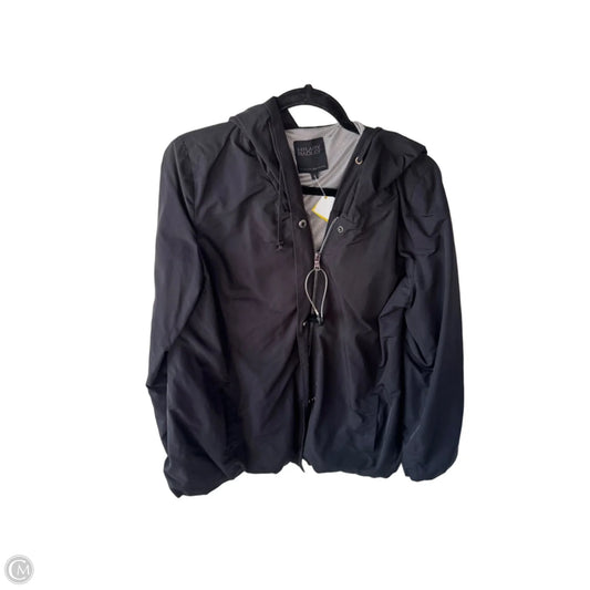 Jacket Windbreaker By Hilary Radley In Black, Size: S