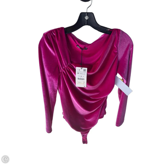 Bodysuit By Zara In Pink, Size: M