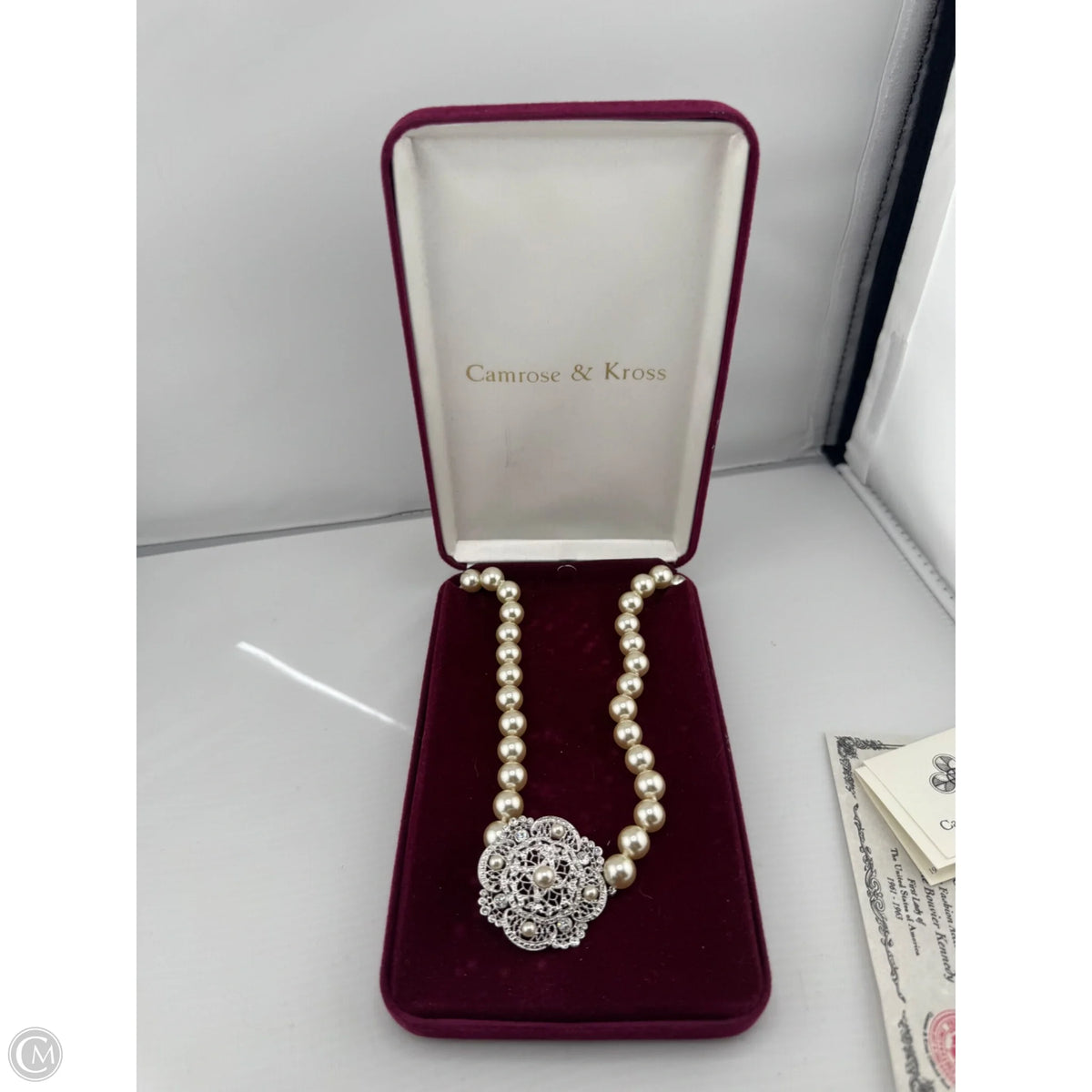 Necklace Statement By Cma