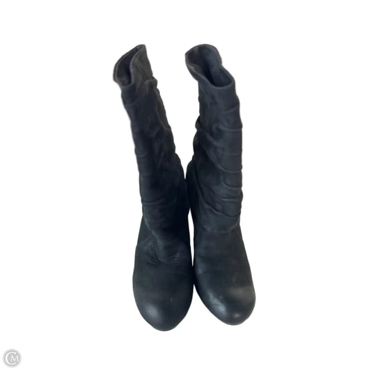 Boots Mid-calf Heels By Vince Camuto In Black, Size: 8.5