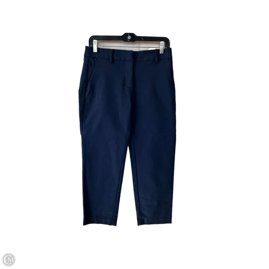 Pants Cropped By Loft In Blue, Size: 2p