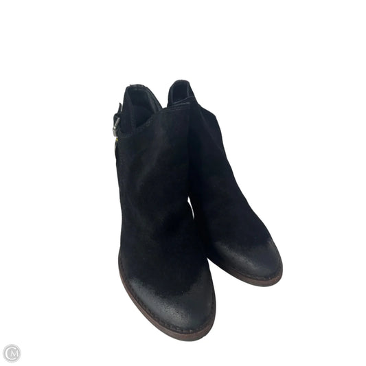 Boots Ankle Heels By Sam Edelman In Black, Size: 6.5