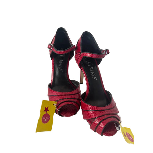 Sandals Heels Stiletto By White House Black Market In Red, Size: 6