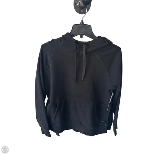 Sweatshirt Hoodie By Athleta In Black, Size: S