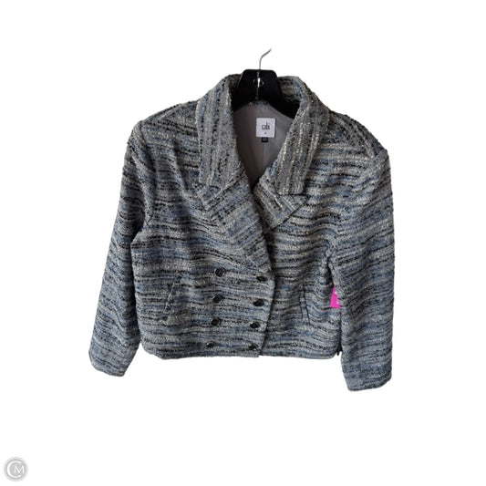 Blazer By Cabi In Blue & Grey, Size: M