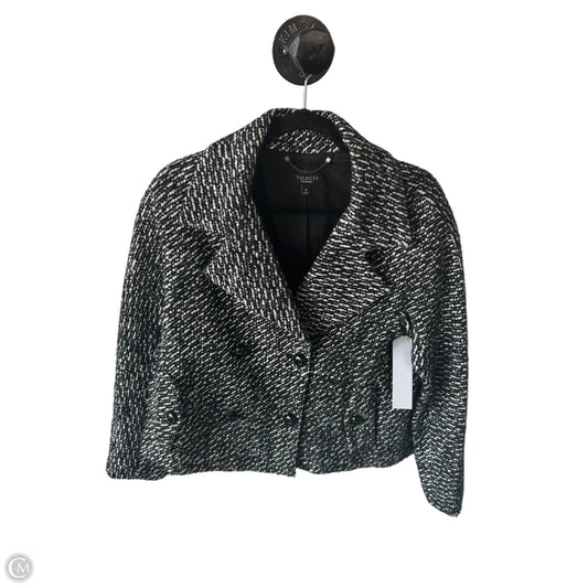 Jacket Other By Talbots In Black & White, Size: L