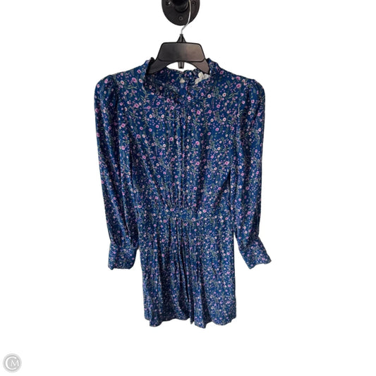 Dress Casual Short By A Loves A In Blue & Purple, Size: S