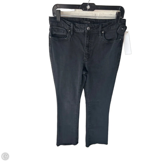 Jeans Straight By Joes Jeans In Black Denim, Size: 12