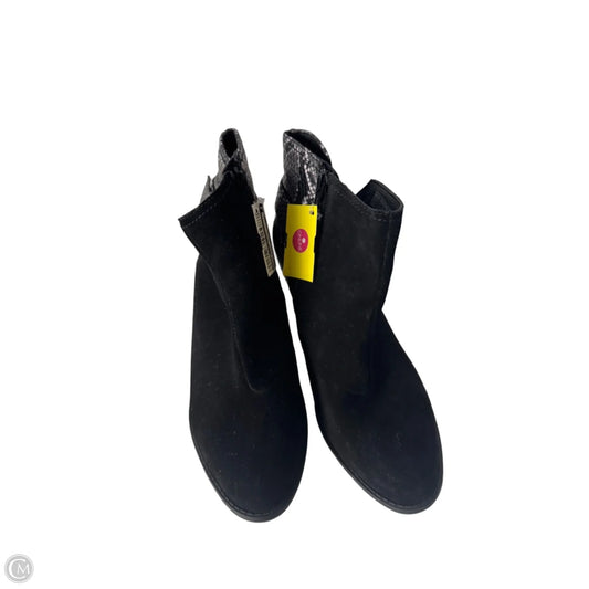 Boots Ankle Heels By Vionic In Black & Grey, Size: 9