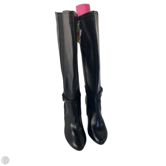 Boots Ankle Heels By Lane Bryant In Black, Size: 8