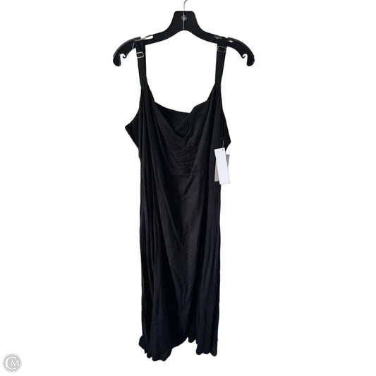 Swimwear Cover-up By Swimsuits For All In Black, Size: L