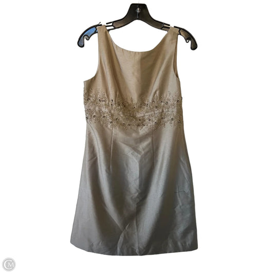 Dress Party Short By Eliza J In Gold & Tan, Size: M