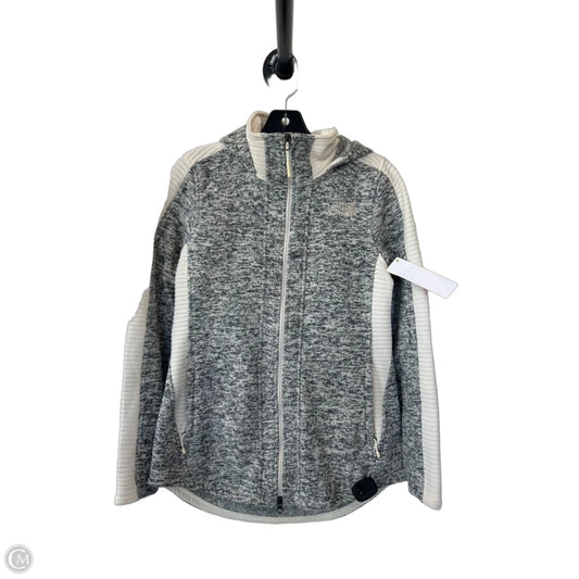 Jacket Fleece By The North Face In Cream & Grey, Size: S