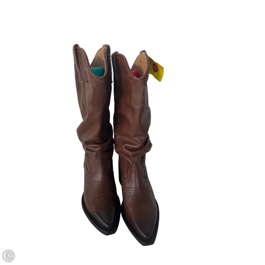 Boots Western By Steve Madden In Brown, Size: 6.5