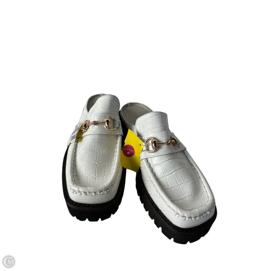 Shoes Heels Block By Cme In White, Size: 7