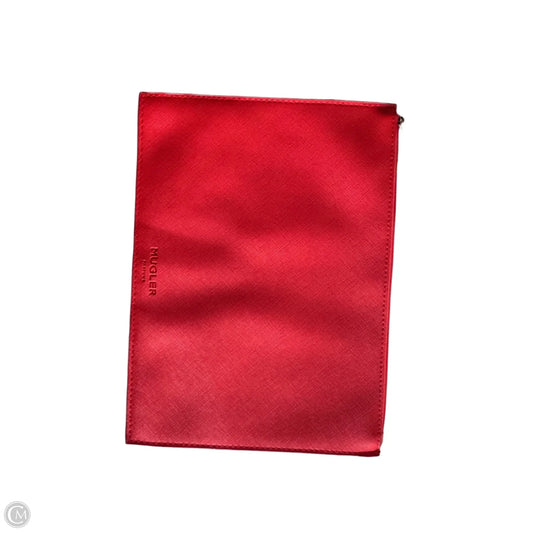 Makeup Bag Luxury Designer By Mugler, Size: Large
