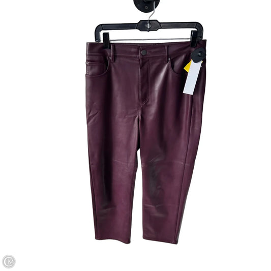 Jeans Straight By Ann Taylor In Purple, Size: 8