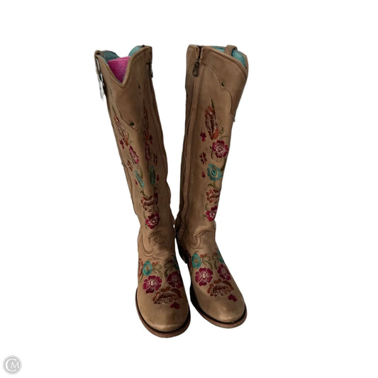 Boots Western By Corral In Brown & Red, Size: 10