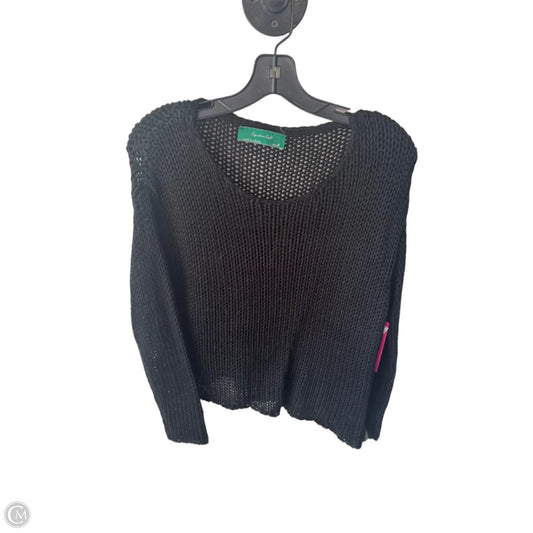 Sweater By Clothes Mentor In Black, Size: S
