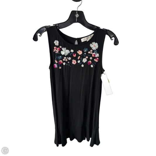 Dress Casual Short By Loft In Black & Orange, Size: Xsp