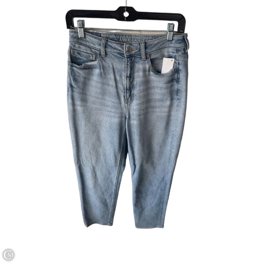 Jeans Straight By Abercrombie And Fitch In Blue Denim, Size: 6