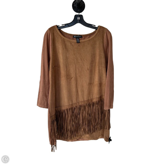 Sweater By Inc In Brown, Size: Xl