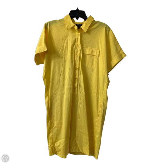 Dress Casual Short By Worth Ny In Yellow, Size: M
