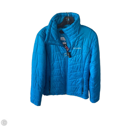 Jacket Puffer & Quilted By Columbia In Blue, Size: M