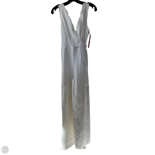Jumpsuit By Anthropologie In White Denim, Size: S