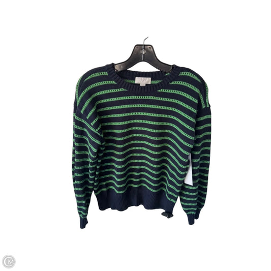 Sweater By Loft In Blue & Green, Size: S