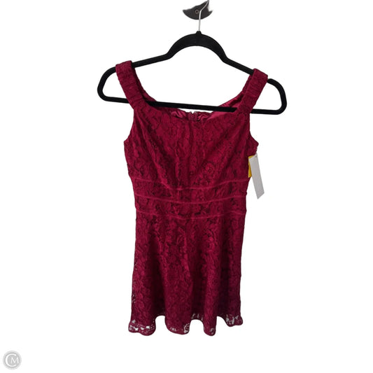 Dress Party Short By White House Black Market In Red, Size: Xs