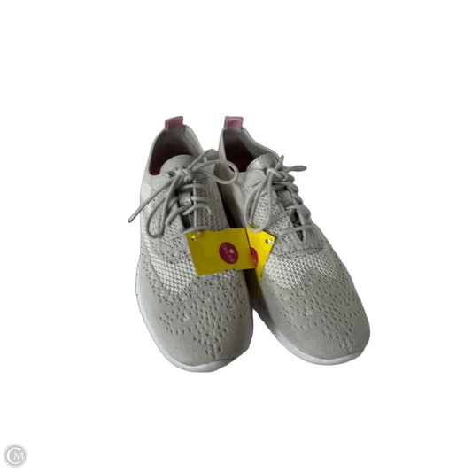Shoes Sneakers By Cole-haan In Cream & Pink, Size: 8