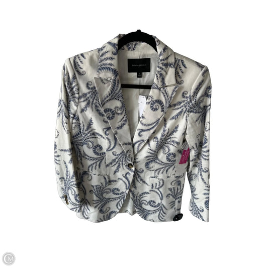 Blazer By Banana Republic In Blue & White, Size: S