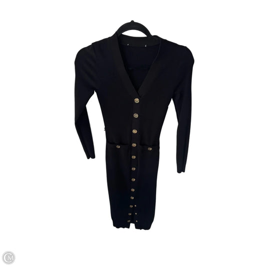 Dress Sweater By Michael By Michael Kors In Black & Gold, Size: Xs