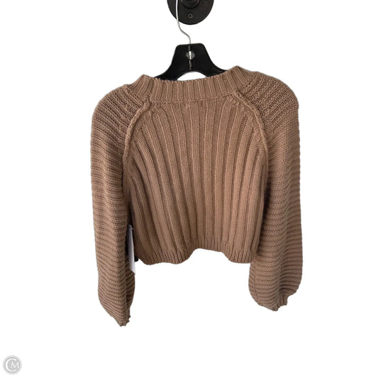 Sweater By Debut In Brown, Size: Xs