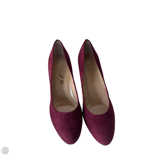 Shoes Heels Stiletto By Unisa In Red, Size: 7.5