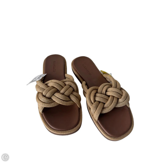 Sandals Flats By Rothys In Gold, Size: 8.5
