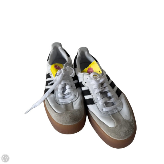 Shoes Sneakers By Adidas In Black & White, Size: 7