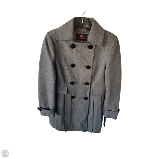 Coat Peacoat By Miss Sixty In Grey, Size: S
